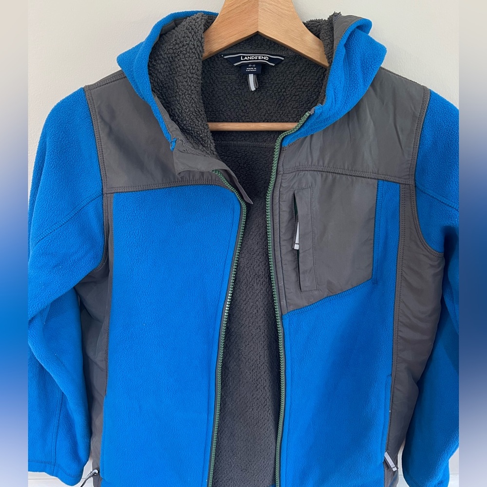 BOYS Lands End Fleece Jacket